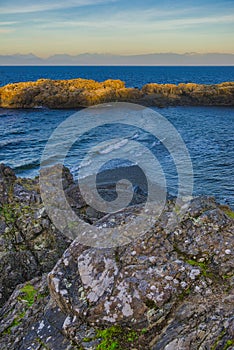 View of the ocean overlooking the Strait of Georgia from Neck Po