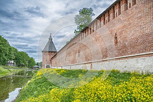 A view ofl Kremlin wall in Smolensk