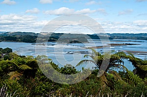 View on Ohiwa Harbour and Uretara Island