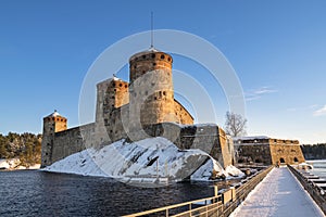 View of The Olavinlinna Castle, Savonlinna