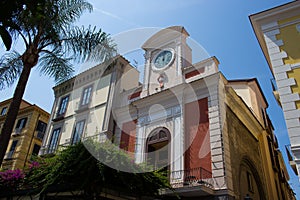 View of old building of Sorrento