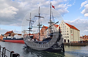 View of the old city Gdansk