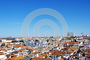 View of old city, Moura, Portugal photo
