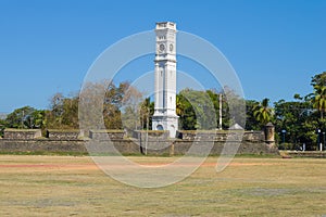 View of the old Clock Tower. Matara, Sri Lanka