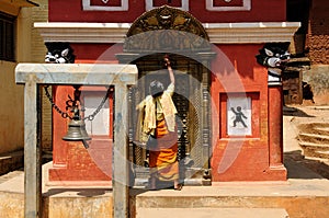 Tansen city in Nepal