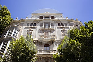 View of old, historical, typical building