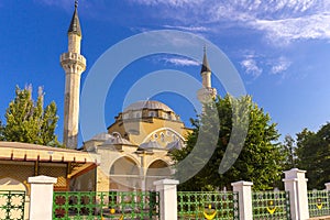 View on old mosque in Evpatoria town
