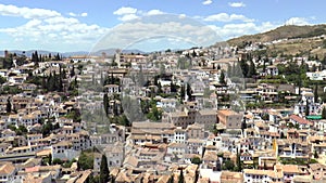 View of Old town Granada, Spain