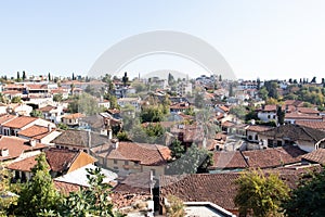 View of the old town of Kaleichi, Turkey. photo