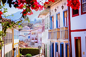 View of old town Ouro Preto