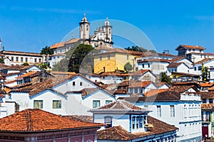 View of old town Ouro Preto