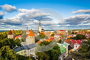 View of the Old Town, from Patkuli viewing platform on Toompea H