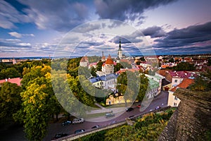 View of the Old Town, from Patkuli viewing platform on Toompea H