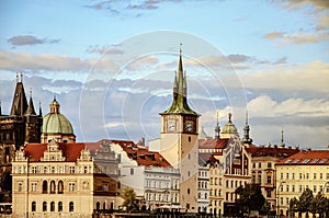 view of the old town of Prague