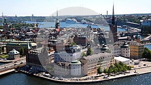 View of the Old Town, Stockholm, Sweden