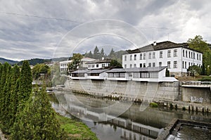 View from old town Troyan