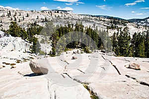 View from Olmsted Point in Yosemite National Park