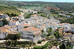 Olvera town, Pueblos blancos, Andalusia, Spain photo