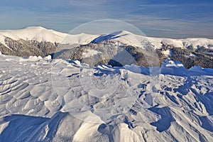 View from Ondrejska Hola in Low Tatras mountains