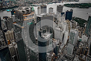 The view from the One World Trade Center Building