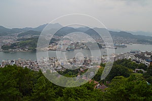 View On Onomichi City Japan