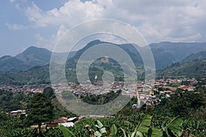 View onto Jardin, Eje Cafetero, Colombia photo