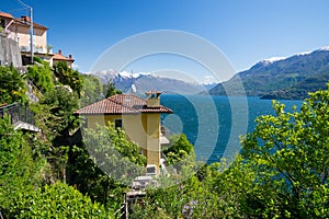 View onto Lago Maggiore, Italy