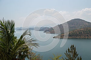 View onto Lake Kivu, Kibuye, Rwanda