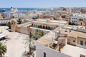 View onto Sousse, Tunisia