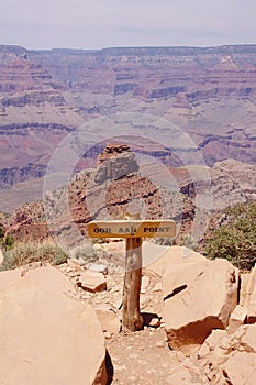 View from Ooh Aah Point in Grand Canyon