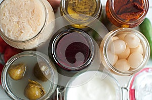 Fermented food collection photo