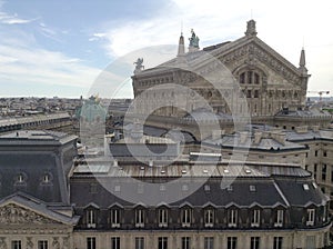 Sur les toits de Paris...... photo
