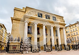 View of the Opera de Marseille - France