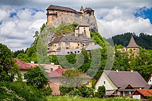 View of Orava Castle