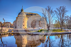 View of the Orebro castle, Sweden