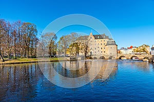 View of the Orebro castle, Sweden