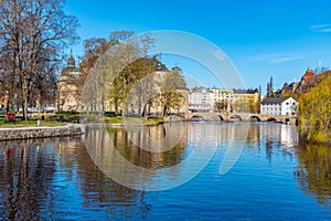 View of the Orebro castle, Sweden