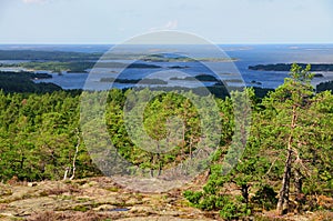 View from Orrdalsklint, Aland, Finland