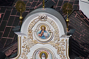 View of the Orthodox Church Kiev Pechersk Lavra