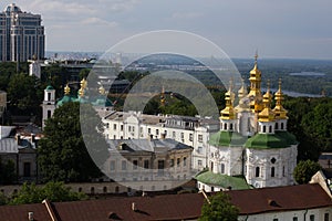 View of the Orthodox Church Kiev Pechersk Lavra