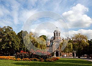 View of an Orthodox church in Sofia photo