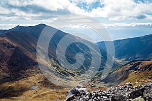 View from Ostry Rohac peak