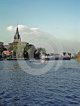 View at Oudekerk aan de Amstel