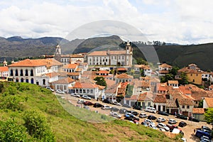 View of Ouro Preto, Brazil