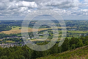 A view of the outskirts of Otley seen from The Chevin and Beacon Hill photo
