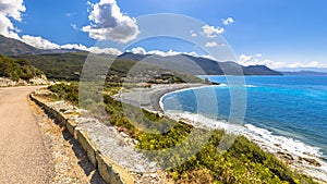 View over Albo beach photo