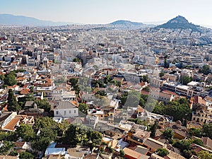 View over Athens from the Acropolis