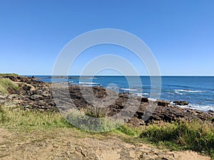 View over the Atlantic Ocean