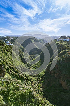 View Over Barranco De Moya photo