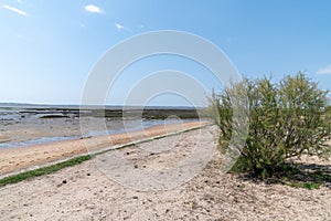 View over the bay near Andernos in Arcachon Bassin south West in France